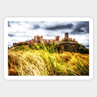 Bamburgh Castle, Northumberland, UK Sticker